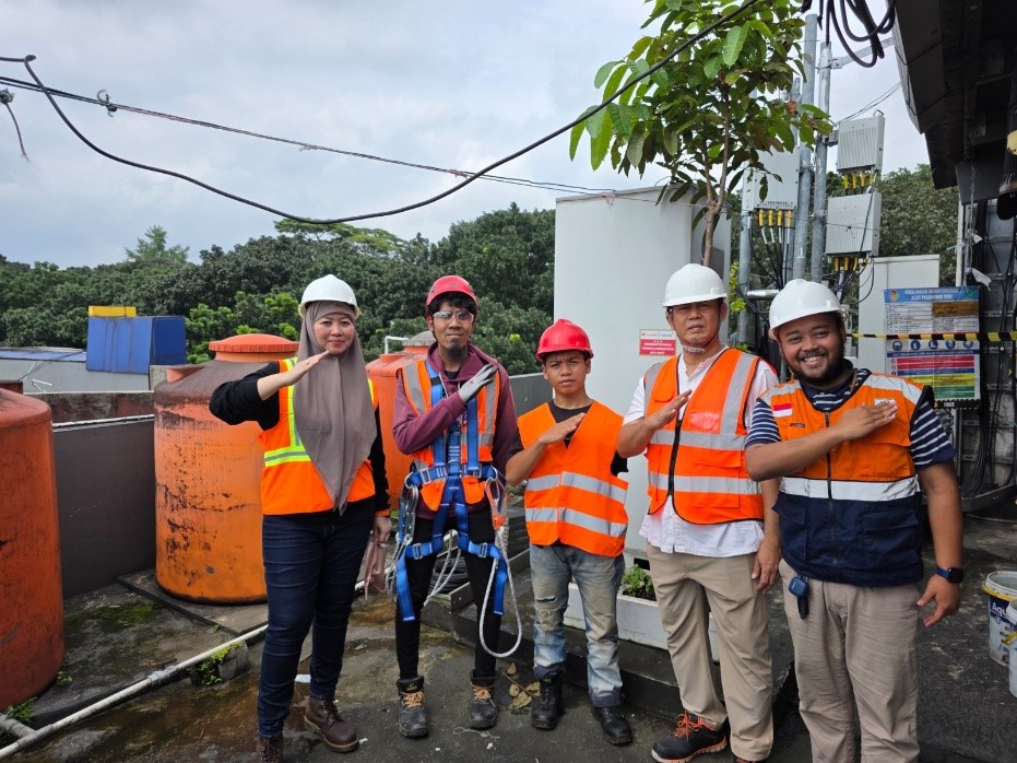 Tim Technical Services PERSADA lakukan Management Site Visit Random, Pastikan Teknisi Patuhi Standar Maintenance dan Prosedur HSE